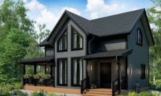 Проекты каркасных домов с террасой от 3604 рублей | Строй-Мжд